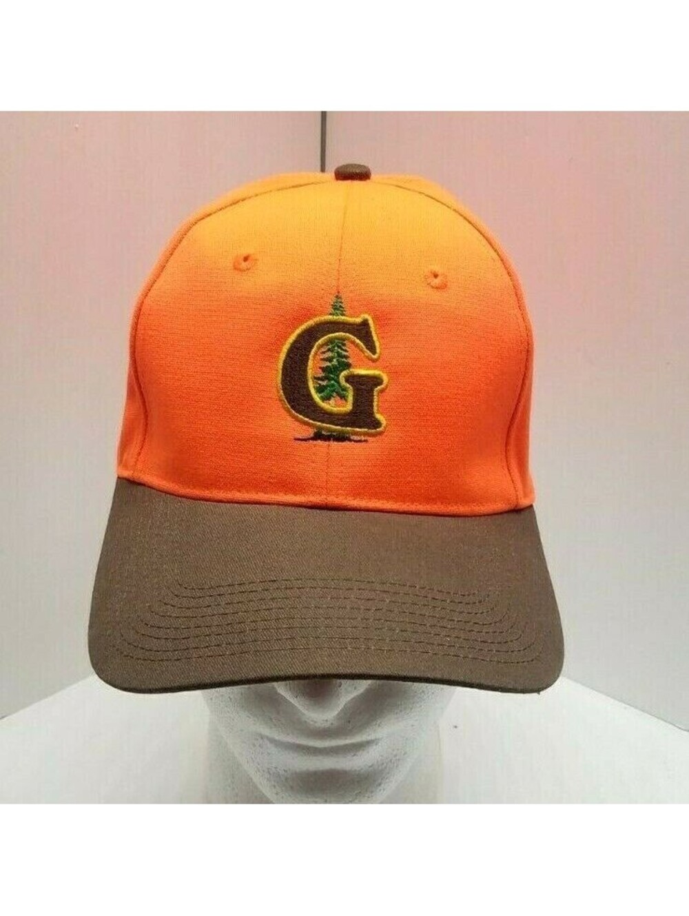 Guyot Lumber & Hardware Orange Adjustable Hat Cap Perryville MO Cap America
